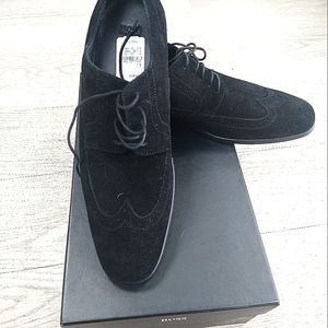 Brand New Hugo Boss Black Suede Size 11
